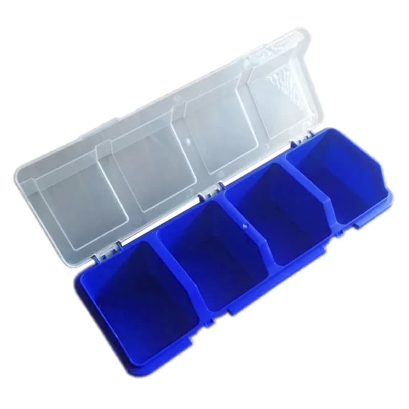 Plastična kutija za spremanje okova s poklopcem na kosu spajku