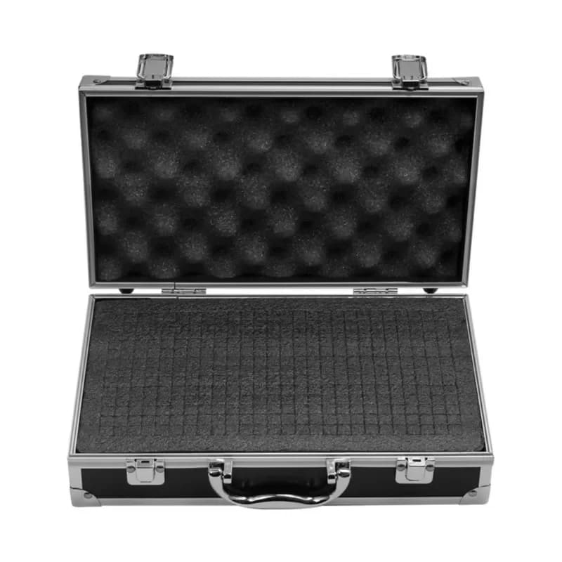 Prijenosna aluminijska kutija za alate s spužvastom podlogom 30x17x8cm