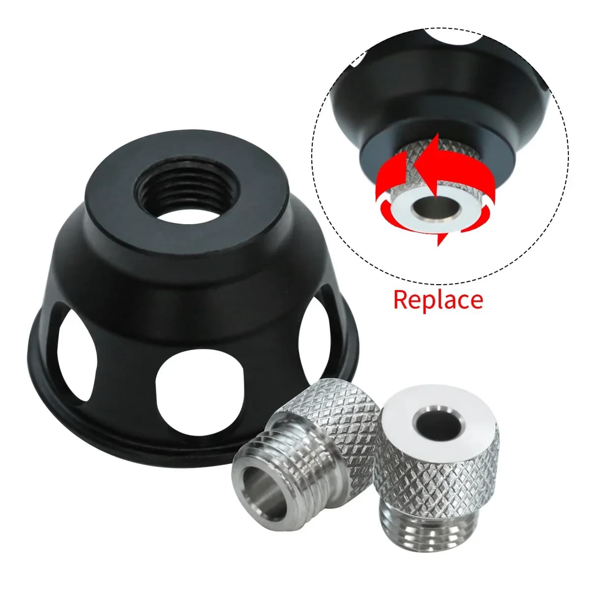 Aluminijski vertikalni vodilica za bušenje, komplet 3-10mm
